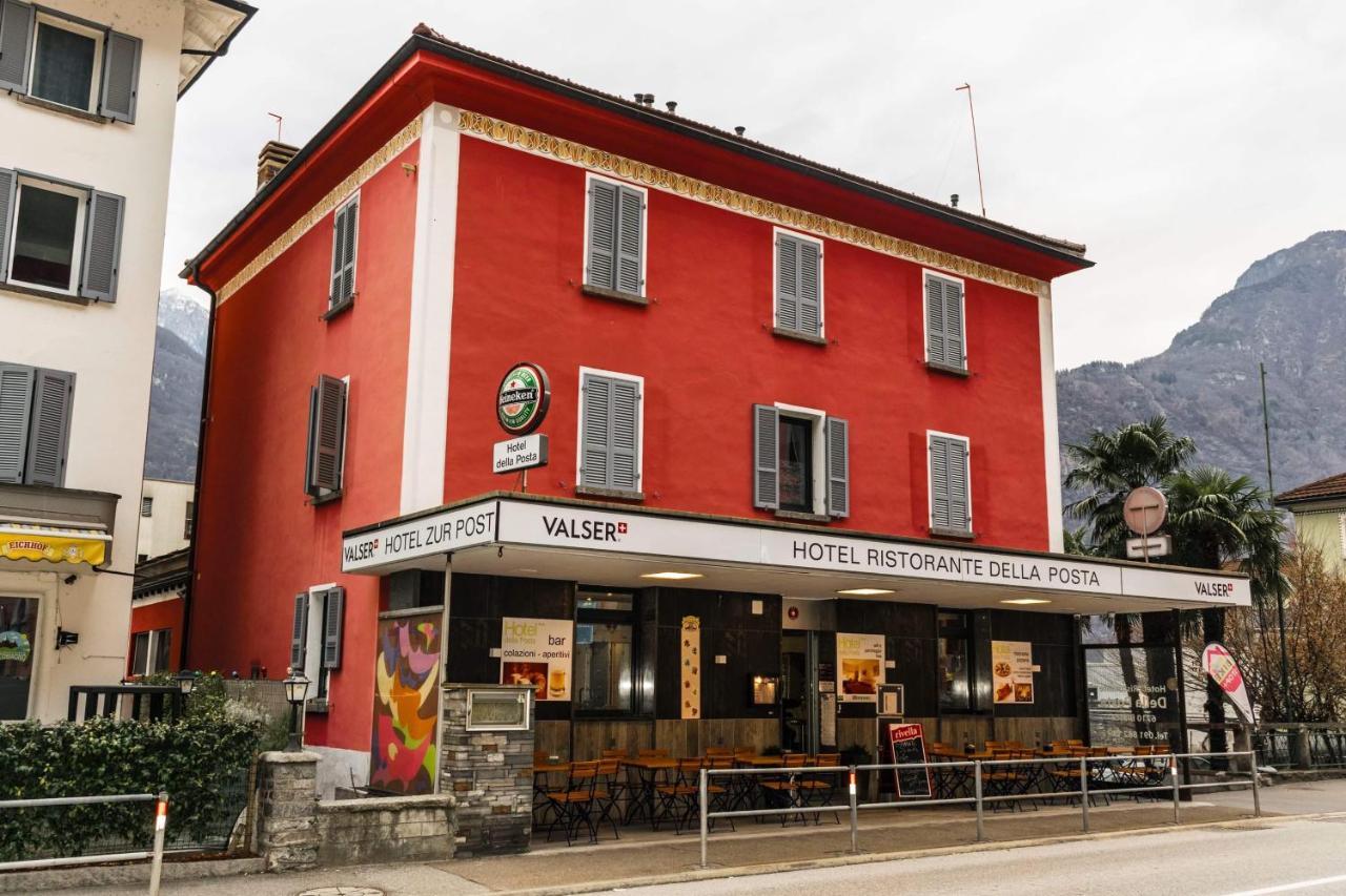 Hotel Della Posta Biasca Exterior foto